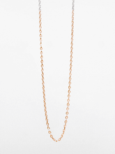 Load image into Gallery viewer, Two-Tone Anchor Chain - Silver/Rose Gold