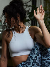 Load image into Gallery viewer, High Neck Bra Top - White