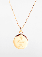 Load image into Gallery viewer, Sky, Earth, Fire Pendant - Yellow Gold