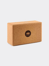 Load image into Gallery viewer, Cork Yoga Block Super Grip