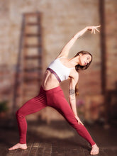 Load image into Gallery viewer, Classic Leggings Maroon