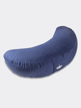 Load image into Gallery viewer, Crescent Yoga and Meditation Cushion SHANTI - Royal Blue