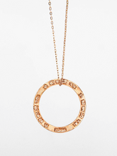 Load image into Gallery viewer, Kali Mula Mantra Pendant - Rose Gold