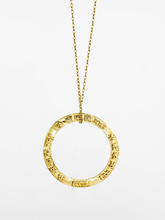 Load image into Gallery viewer, Kali Mula Mantra Pendant - Gold