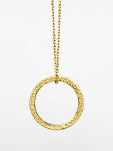 Load image into Gallery viewer, Lakshmi Beej Mantra Pendant - Gold