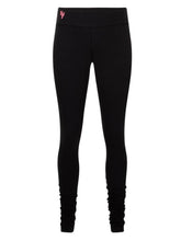 Load image into Gallery viewer, Bhaktified Organic Yoga Leggings - Urban Black