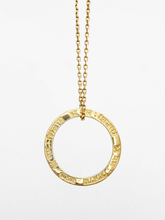 Load image into Gallery viewer, Shiva Mantra Pendant - Gold