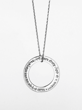 Load image into Gallery viewer, Gayatri Mantra Pendant - Silver