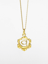 Load image into Gallery viewer, Sacral Chakra Pendant - Gold