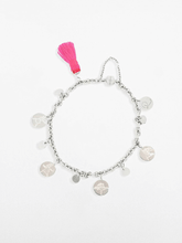 Load image into Gallery viewer, Yoga Bunny's Charm Bracelet - Silver