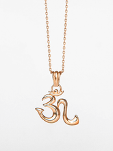 Load image into Gallery viewer, OM Pendant - Rose Gold