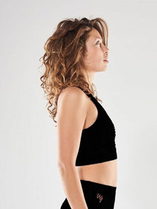 Ananda Yoga Bra Top - Urban Black