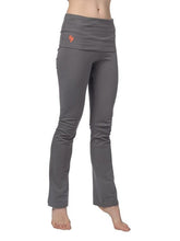 Load image into Gallery viewer, Pranafied Organic Yoga Pants - Volcanic Glass