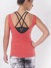Load image into Gallery viewer, Sati Yoga Tank Top - Coral