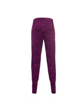 Load image into Gallery viewer, Life is a Dance Yoga Pants - Leopard Very Berry