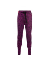 Load image into Gallery viewer, Life is a Dance Yoga Pants - Leopard Very Berry