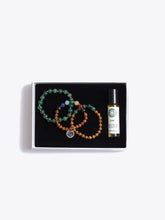 Load image into Gallery viewer, Love &amp; Harmony Chakra Bracelet Stack &amp; Essential Oils Gift Box