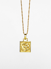 Load image into Gallery viewer, OM Charm Pendant - Gold