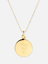 Load image into Gallery viewer, Strong, Wild, Free Pendant - Yellow Gold