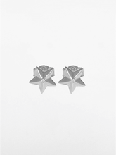 Load image into Gallery viewer, Star Stud Earrings - Silver