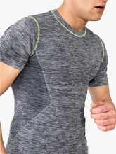 Load image into Gallery viewer, Boris Grey Marl Yoga T-Shirt