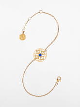 Load image into Gallery viewer, The Eternity of Wisdom - Gold &amp; Lapis Lazuli Gemstone Bracelet