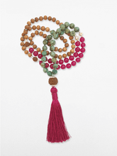 Load image into Gallery viewer, Bougainvillia Mala Necklace