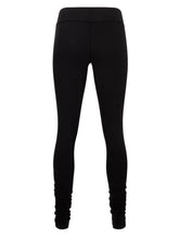 Load image into Gallery viewer, Bhaktified Organic Yoga Leggings - Urban Black