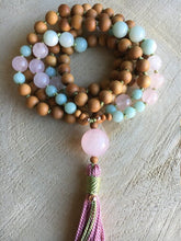 Load image into Gallery viewer, Loving Communication Sandalwood Mala Necklace