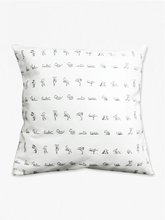 Load image into Gallery viewer, Yoga Cats Throw Pillow Cover