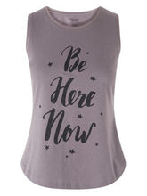Load image into Gallery viewer, Be Here Now Yoga Tank Top - Volcanic Glass