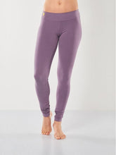 Load image into Gallery viewer, Bhaktified Organic Yoga Leggings - Jungle Orchid