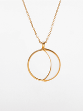Load image into Gallery viewer, Waxing Moon Necklace - Gold