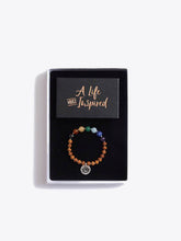 Load image into Gallery viewer, Chakra Bracelet &amp; Inspirational Cards Gift Box