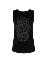 Load image into Gallery viewer, Yoga Tank Top Protection - Urban Black