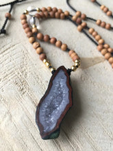 Load image into Gallery viewer, Rare Geode Mala Choker