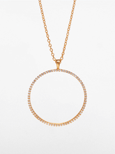 Load image into Gallery viewer, New Moon Necklace (Large) - Gold