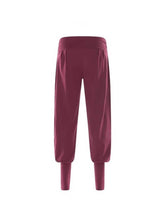 Load image into Gallery viewer, Dakini Organic Yoga Pants - Deep Cherry
