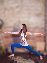 Load image into Gallery viewer, Mixed Marvel Yoga Leggings Blue