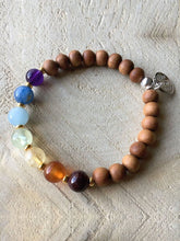 Load image into Gallery viewer, Chakra Balancing Gemstone Mala Bracelet