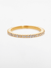 Load image into Gallery viewer, Circle of Stars Ring - Gold
