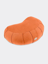 Load image into Gallery viewer, Crescent-Zafu Meditation Cushion SIDDHA - Terra