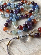 Load image into Gallery viewer, Chakra Balancing Gemstone Mala
