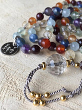 Load image into Gallery viewer, Chakra Balancing Gemstone Mala