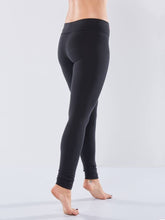 Load image into Gallery viewer, Bhaktified Organic Yoga Leggings - Urban Black