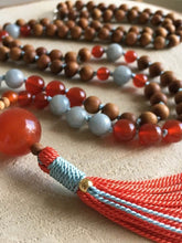 Load image into Gallery viewer, Courage to Succeed Sandalwood Mala Necklace