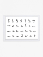 Load image into Gallery viewer, Yoga Cats Art Print