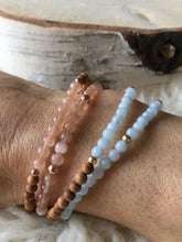 Load image into Gallery viewer, Delicate Aquamarine Bracelet