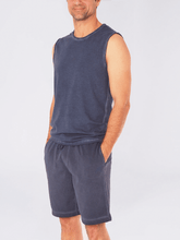 Load image into Gallery viewer, Ganesh Men's Yoga Tank - Indigo