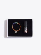 Load image into Gallery viewer, Chakra Bracelet &amp; Sacred Essential Oils Gift Box